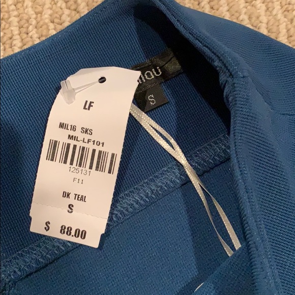 Millau Blue Bandage Skirt from LF - Picture 2 of 4